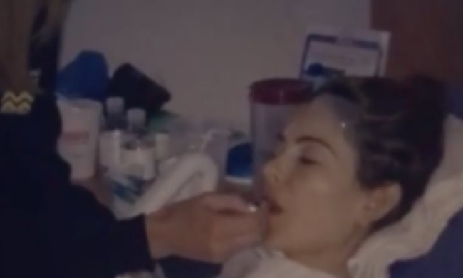 Συγκλονιστικό βίντεο της Μαρίας Μενούνος 24ώρες μετά το χειρουργείο